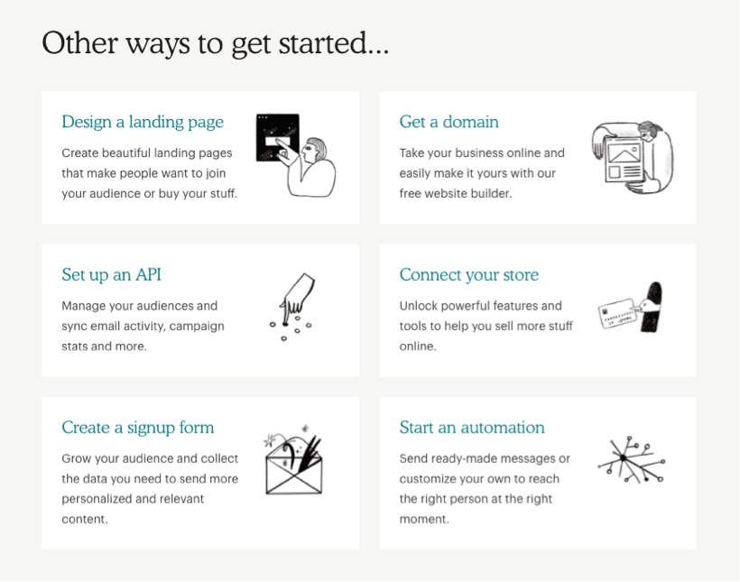 How do I start with Mailchimp into Marketing Automation?